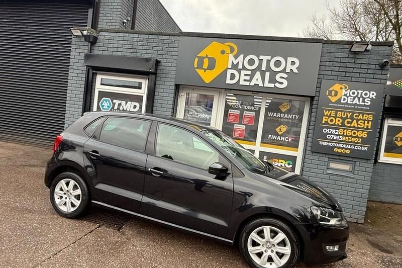Used VW Polo Match 85 HP (62 kW) 2012 Black Hatchback