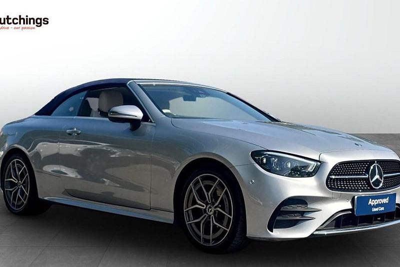 Silver Used 2021 Mercedes E220 AMG Line Premium Cabriolet | £25,937 (Fair price) - Image 1/1