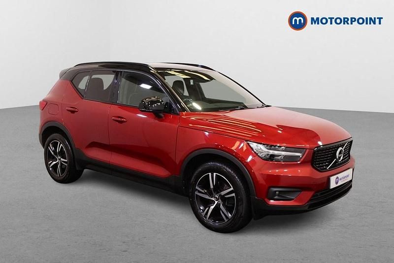 Red Used 2020 Volvo XC40 R-Design SUV | £22,249 (Fair price) - Image 1/4
