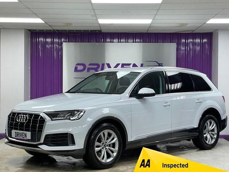 White Used 2021 Audi Q7 Sport SUV | £33,200 (Good price) - Image 1/4