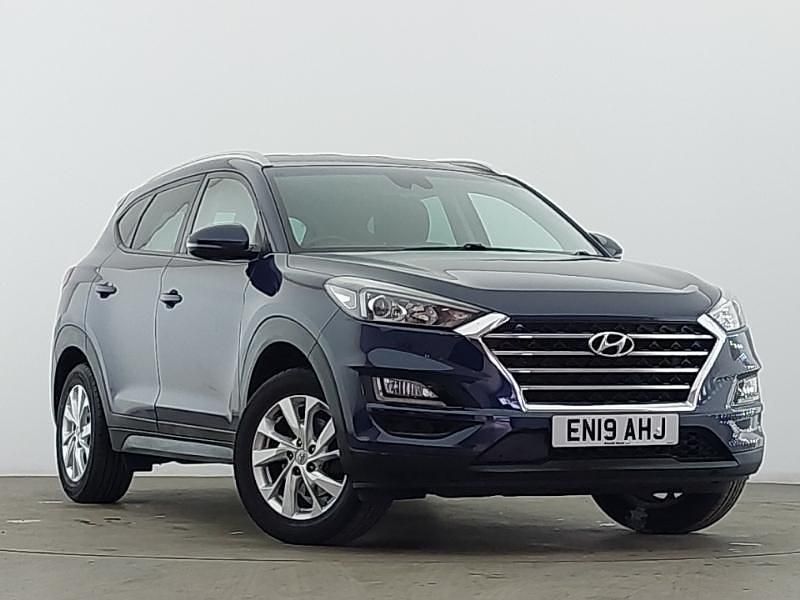 Used Hyundai Tucson SE 132 HP (97 kW) 2019 Blue SUV