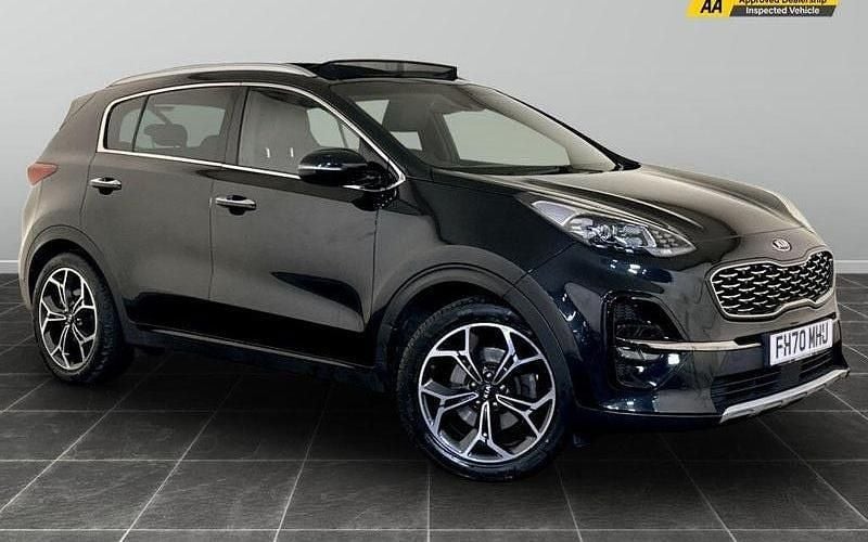 Black Used 2021 Kia Sportage 4 SUV | £15,995 (Super price) - Image 1/2