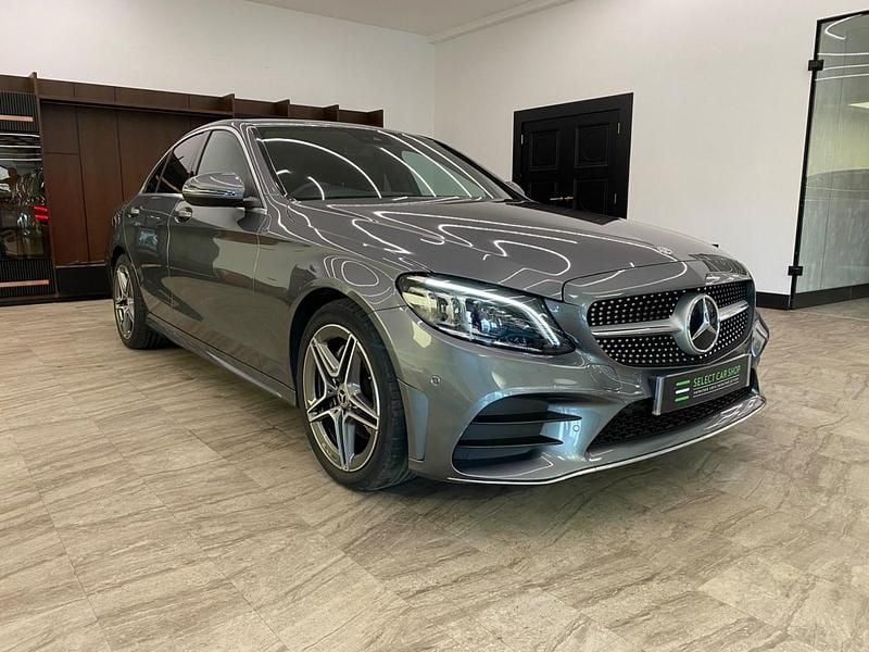 Grey Used 2020 Mercedes C200 AMG Line Premium Sedan | £20,990 (Fair price) - Image 1/4
