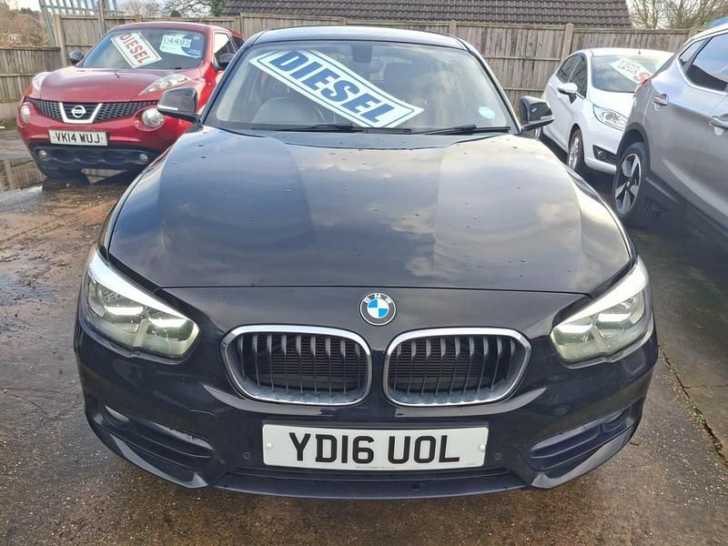 Used BMW 120 Sport Line 2016 Black Hatchback