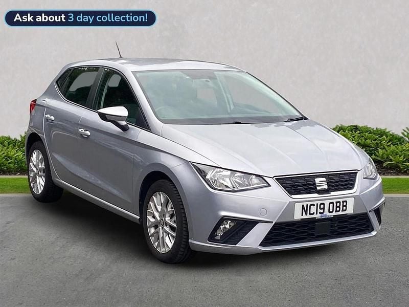 Silver Used 2019 Seat Ibiza SE Technology Hatchback | £9,870 (Fair price) - Image 1/4