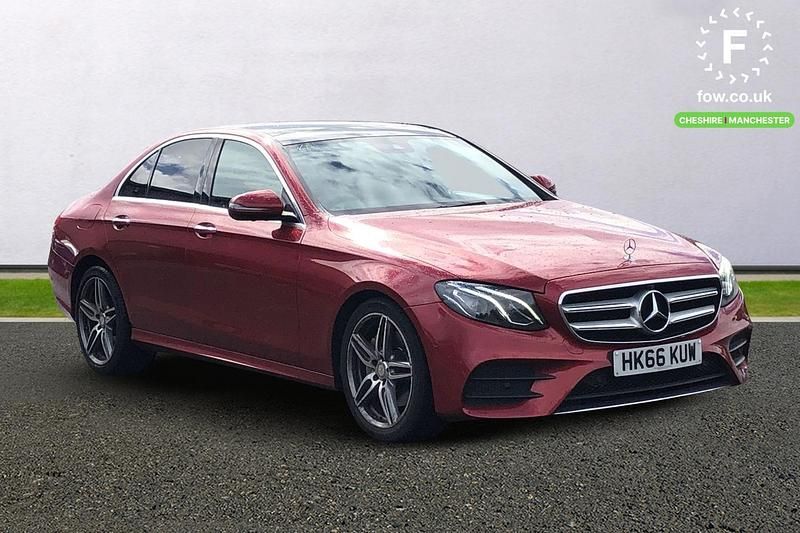 Red Used 2016 Mercedes E220 AMG Line Premium Sedan | £15,799 (A bit pricey) - Image 1/3