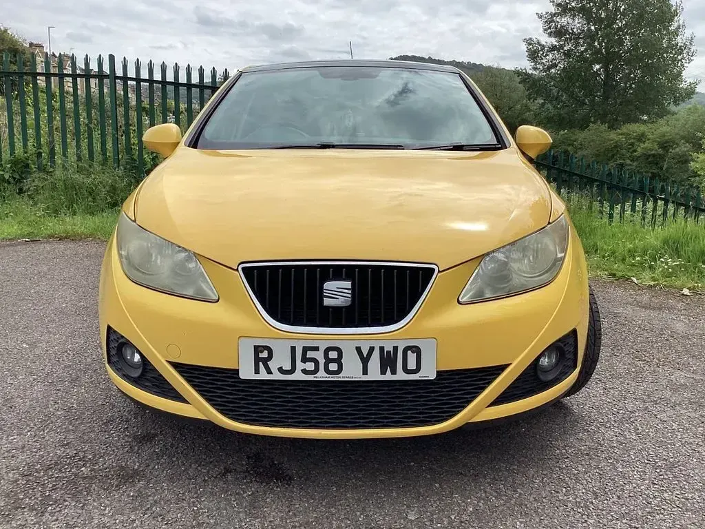 Used Seat Ibiza Sport 105 HP (77 kW) 2008 Yellow Hatchback