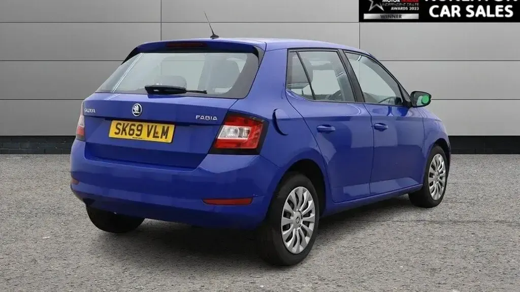 Used Skoda Fabia 2019 Blue Hatchback