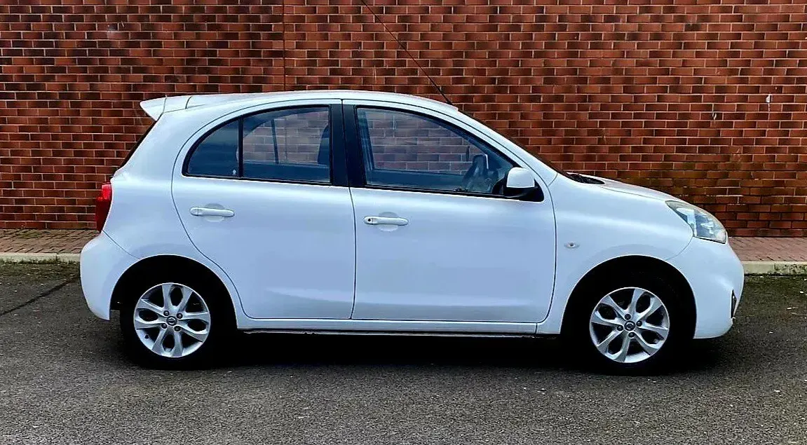 Used Nissan Micra Acenta 2014 White Hatchback