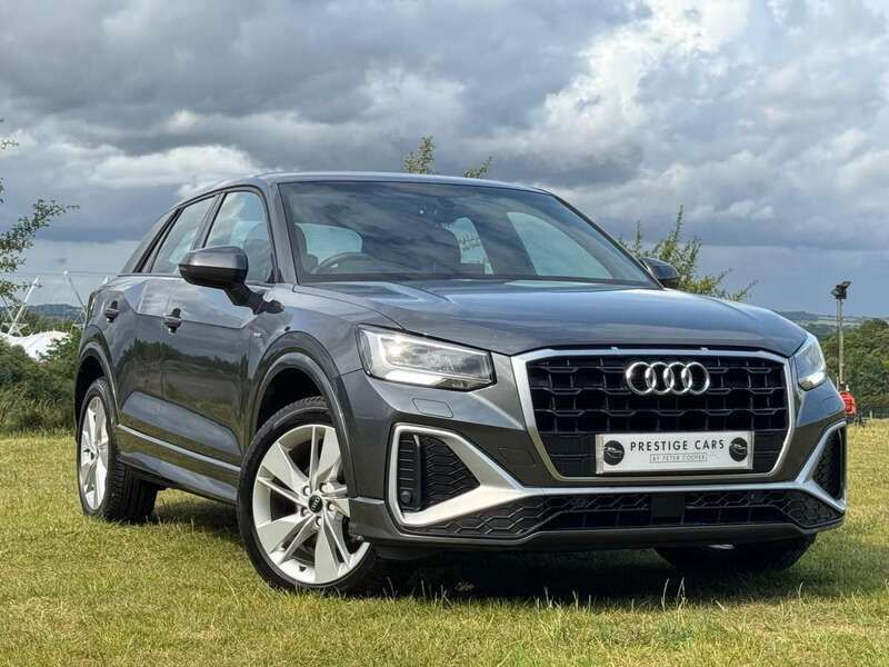 Grey Used 2021 Audi Q2 S-Line SUV | £20,801 (Fair price) - Image 1/4