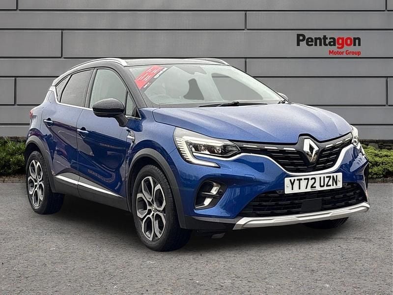 Blue Used 2022 Renault Captur Techno SUV | £13,950 (Fair price) - Image 1/4