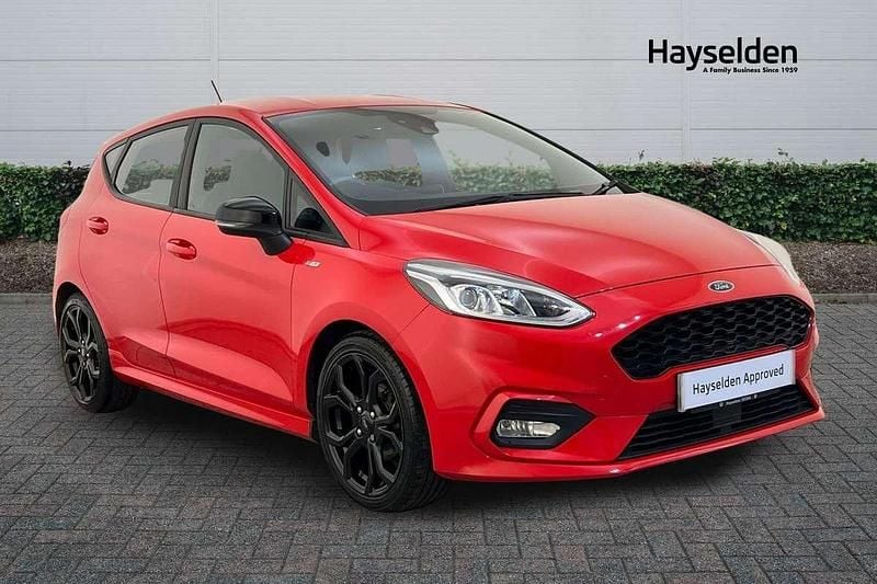 Red Used 2019 Ford Fiesta ST-Line Hatchback | £9,194 (Fair price) - Image 1/4
