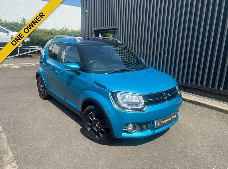 Used Suzuki Ignis SZ5 90 HP (66 kW) 2017 Blue Hatchback