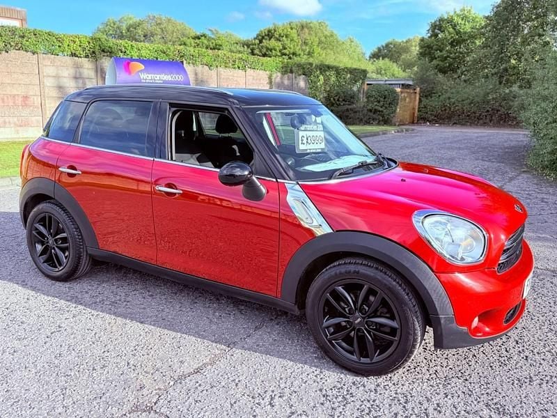 Red Used 2015 Mini Cooper D Countryman SUV | £3,999 (Good price) - Image 1/4