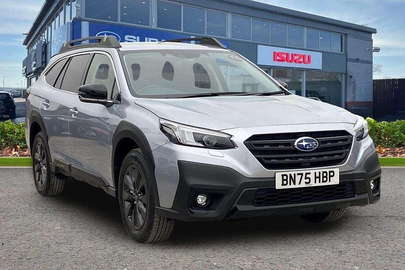 Silver New 2025 Subaru Outback SUV | £38,345 - Image 1/4