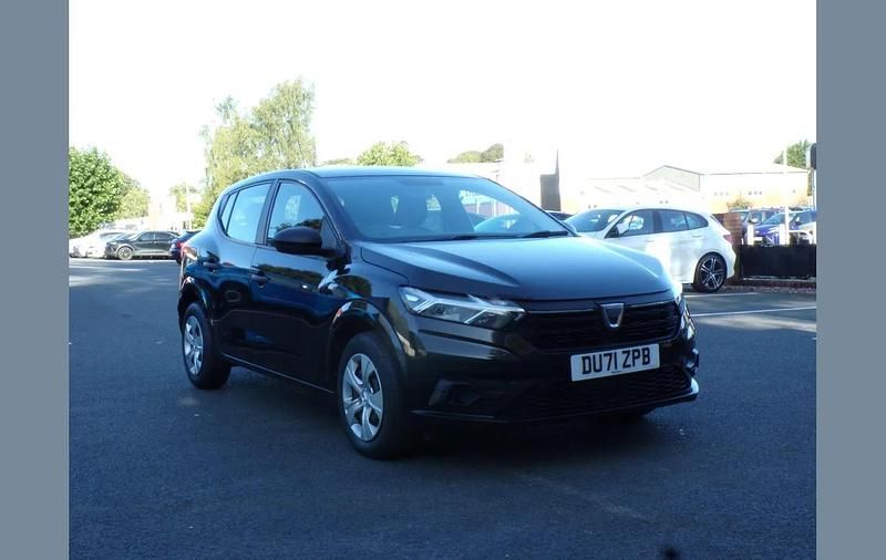 Black Used 2021 Dacia Sandero Essentiel Hatchback | £8,995 (Good price) - Image 1/4