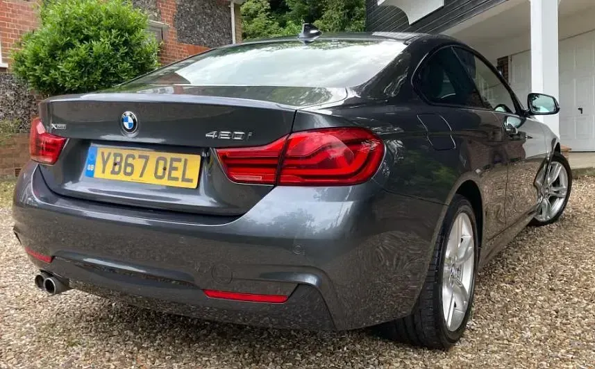 Used BMW 420 M Sport 181 HP (133 kW) 2018 Grey Coupe