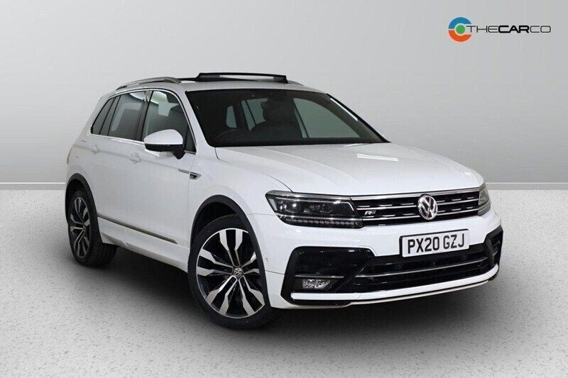 White Used 2020 VW Tiguan R-line SUV | £22,290 (Fair price) - Image 1/1