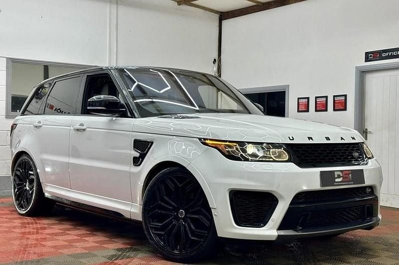 Used Land Rover Range Rover Sport SVR 550 HP (404 kW) 2017 White SUV