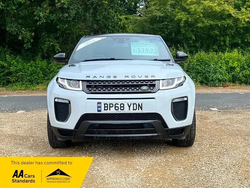 Used Land Rover Range Rover evoque Landmark 2018 White Estate