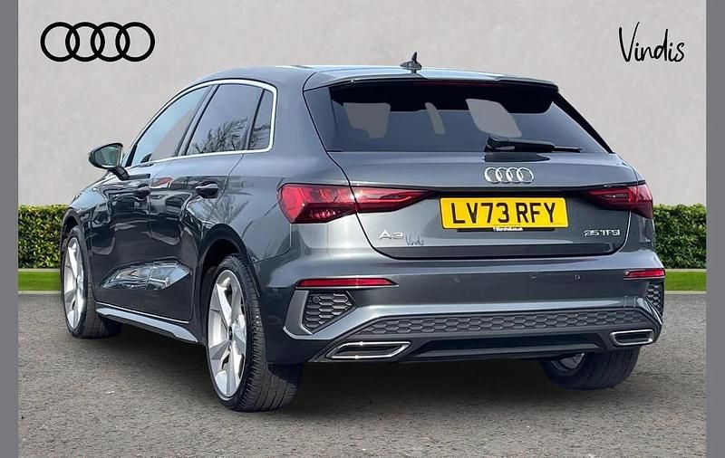 Used Audi A3 S-Line 147 HP (108 kW) 2023 Grey Sedan