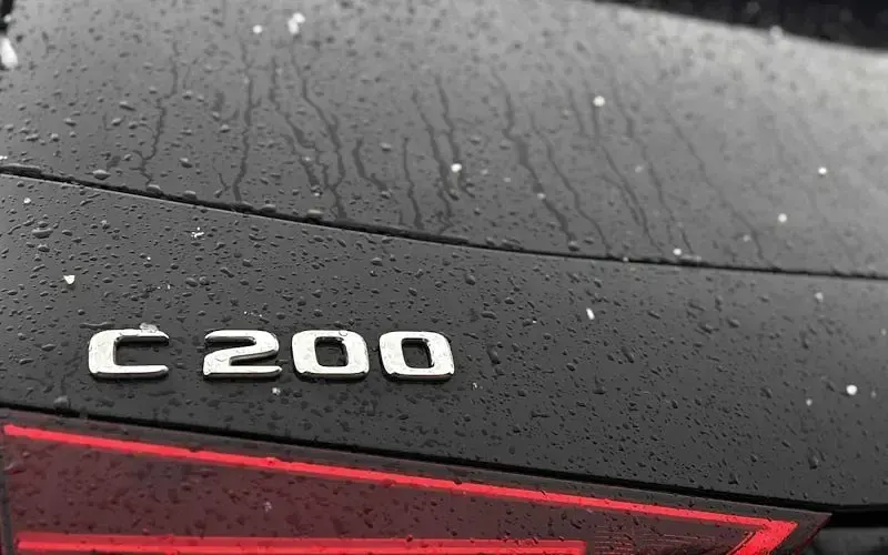 Used Mercedes C200 AMG line 204 HP (150 kW) 2025 Black Estate