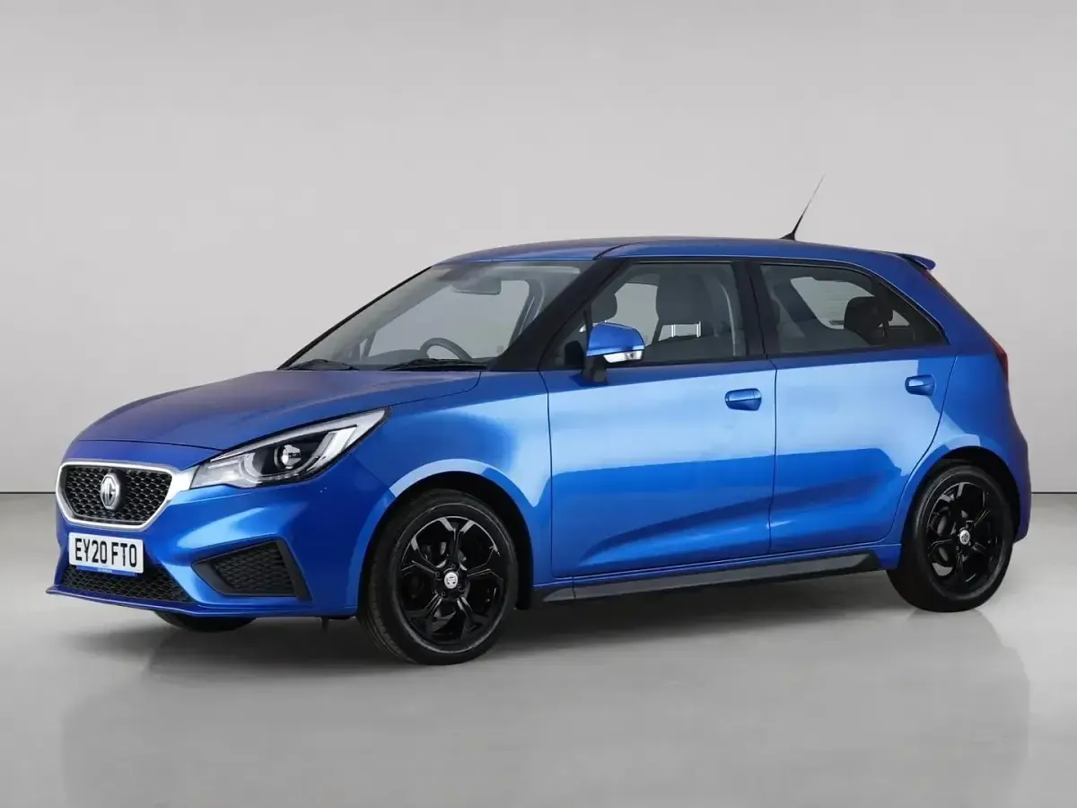 Used MG MG3 Excite 106 HP (77 kW) 2020 Blue Hatchback
