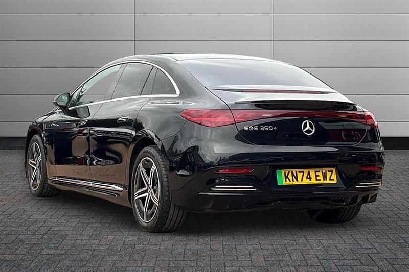 Used Mercedes EQE350 AMG line 214 kW (292 HP) 2024 Black Sedan