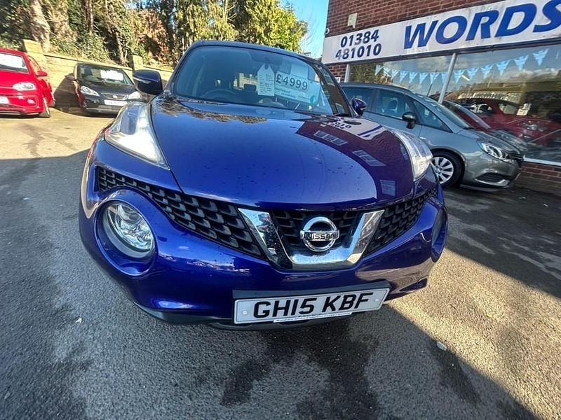 Used Nissan Juke Acenta 2015 Metallic blue SUV