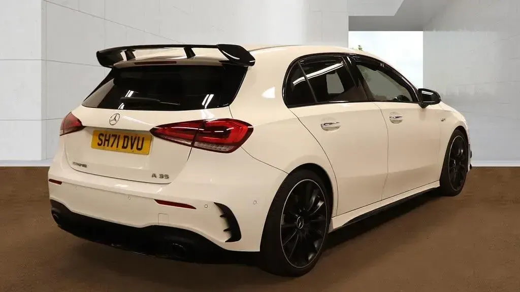 Used Mercedes A35 AMG Premium Plus 2022 White Hatchback
