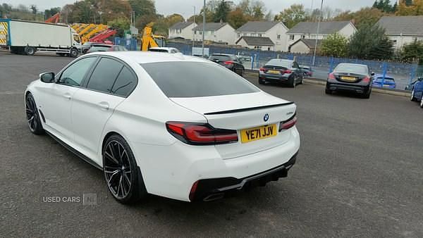 Used BMW 520 M Sport 2021 White Sedan
