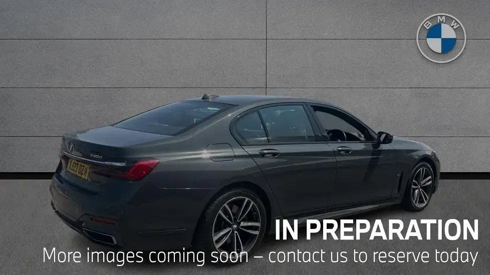 Used BMW 740 M Sport 335 HP (246 kW) 2022 Grey Sedan