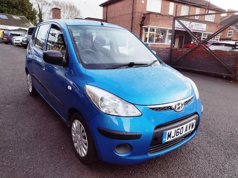 Used Hyundai i10 Classic 78 HP (57 kW) 2010 Blue Hatchback