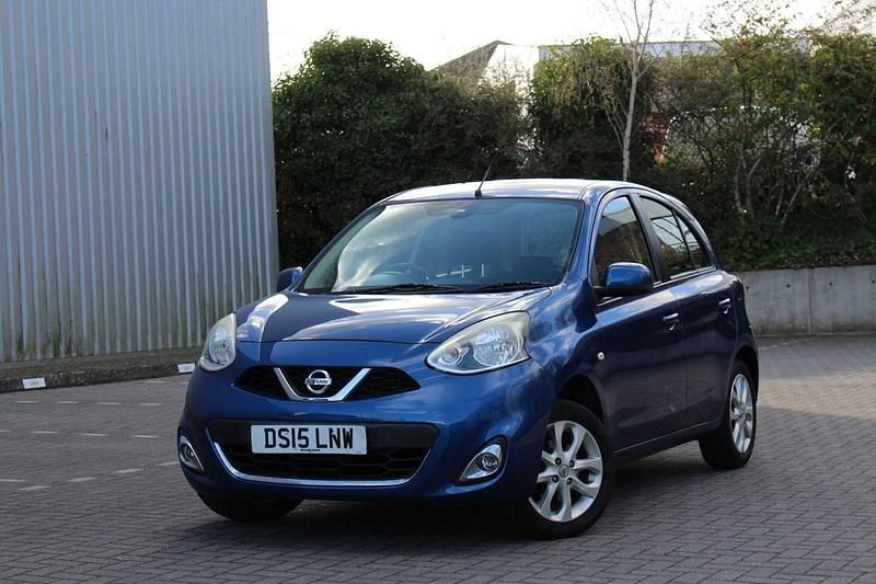 Used Nissan Micra Acenta 2015 Blue Hatchback