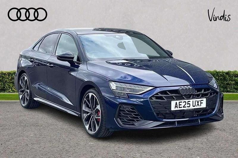 Blue Used 2025 Audi S3 Black Edition Sedan | £44,900 (Expensive) - Image 1/1