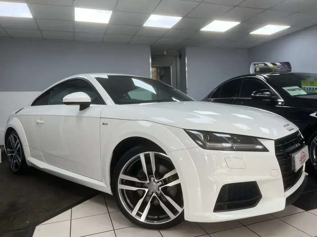 Used Audi TT S-Line 180 HP (132 kW) 2017 White Coupe