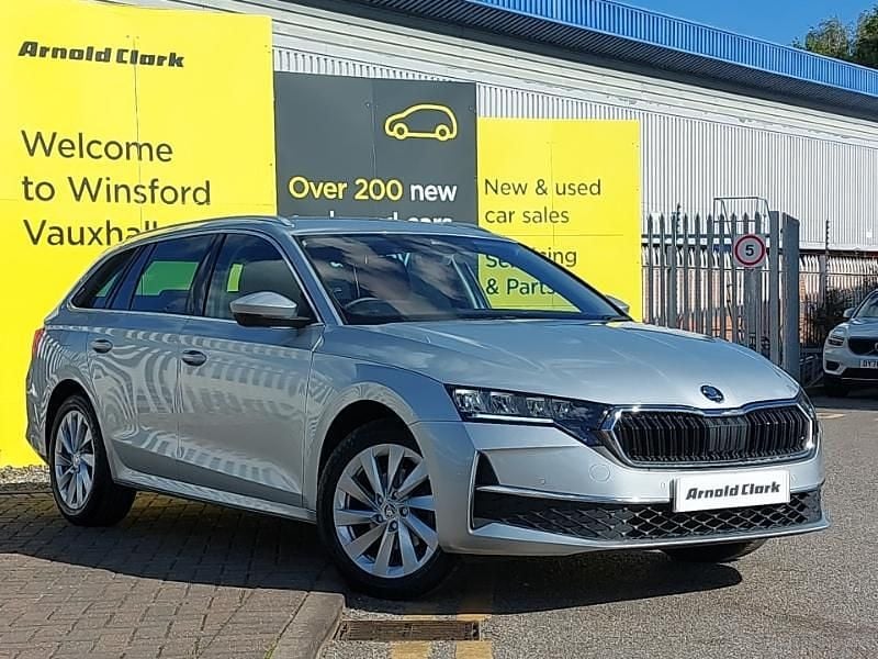 Silver Used 2024 Skoda Octavia SE L Estate | £25,198 (Expensive) - Image 1/4