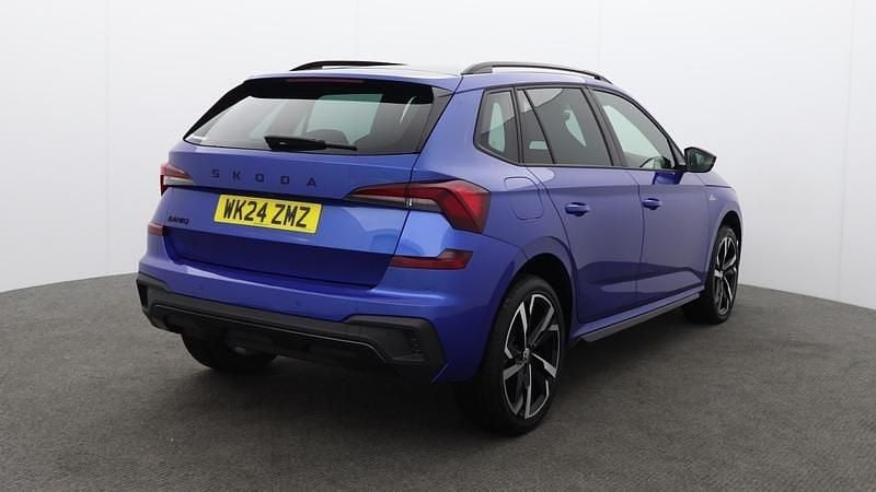 Used Skoda Kamiq Monte Carlo 150 HP (110 kW) 2024 Blue SUV