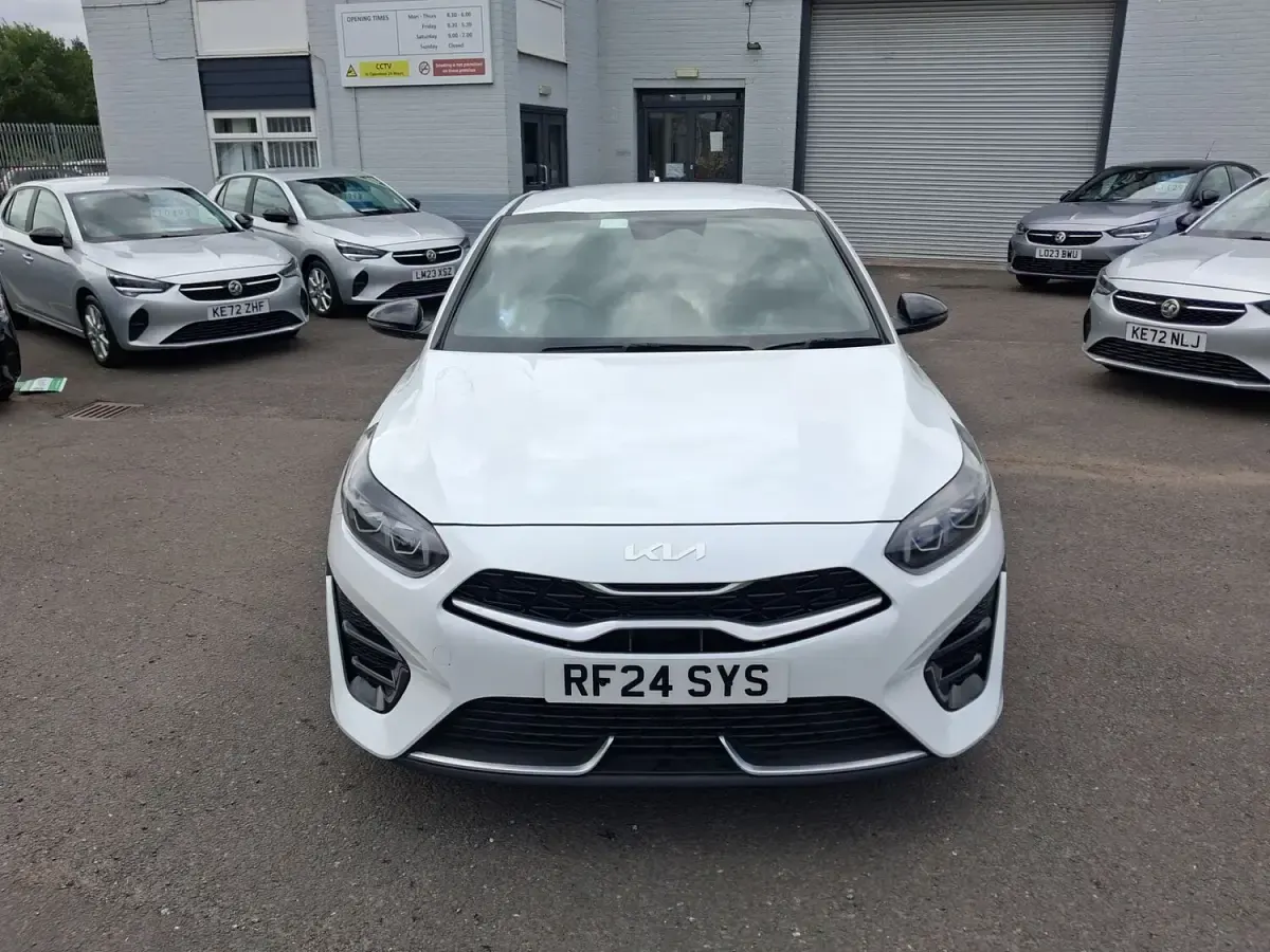 Used Kia Ceed GT-Line 2024 White Hatchback