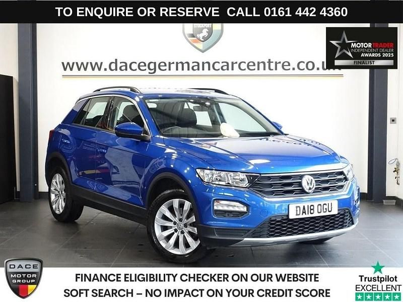 Blue Used 2018 VW T-Roc SE SUV | £11,995 (Good price) - Image 1/3