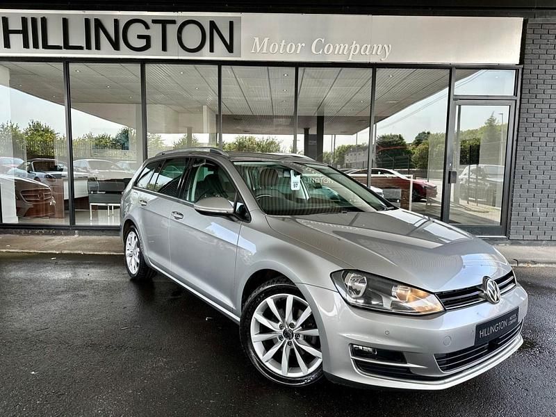 Silver Used 2015 VW Golf VII GT Estate | £8,495 (Fair price) - Image 1/4