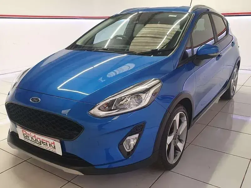Used Ford Fiesta Active X 100 HP (73 kW) 2019 Blue Hatchback