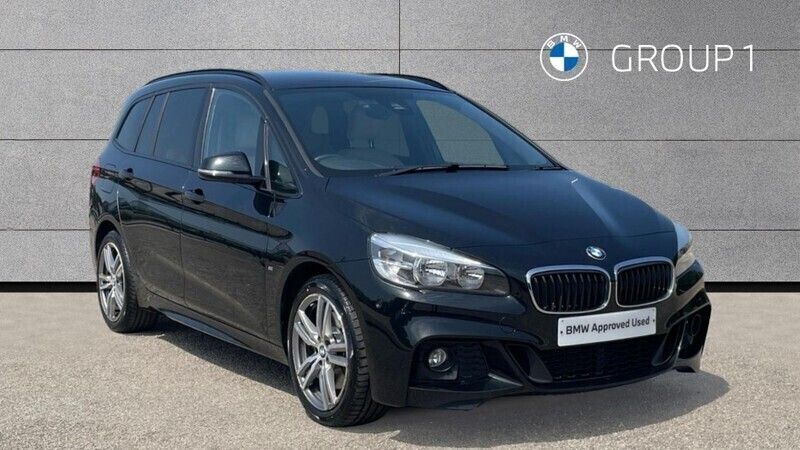 Black Used 2017 BMW 220 Gran Tourer M Sport MPV | £13,416 (Good price) - Image 1/4