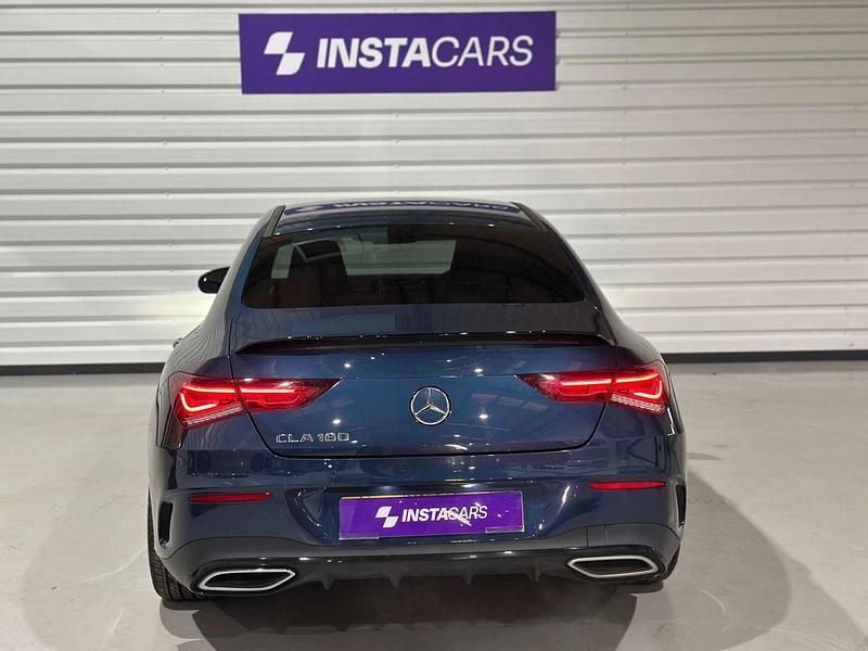 Used Mercedes CLA180 AMG Line Premium 136 HP (100 kW) 2023 Blue Sedan