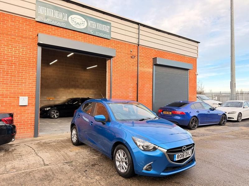 Used Mazda 2 2018 Blue Hatchback