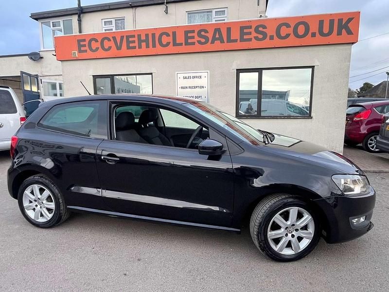 Used VW Polo Match 60 HP (44 kW) 2012 Black Hatchback