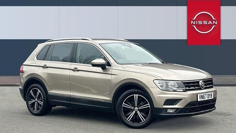 Used VW Tiguan SE 150 HP (110 kW) 2017 Beige SUV