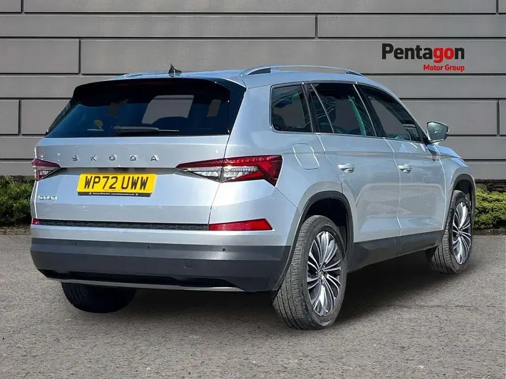 Used Skoda Kodiaq SE L Executive 150 HP (110 kW) 2023 Silver SUV