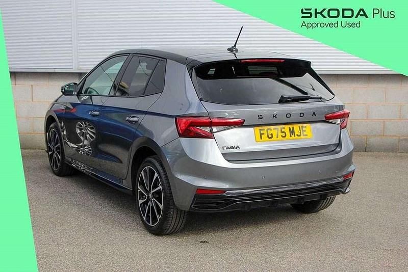 Used Skoda Fabia Monte Carlo 113 HP (83 kW) 2025 Graphite grey metallic black magic pearl effect Hatchback