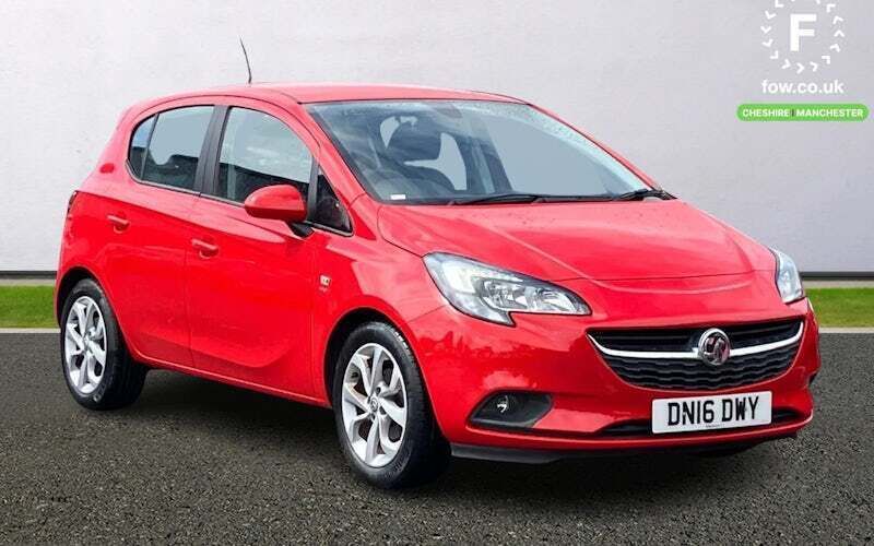 Red Used 2016 Vauxhall Corsa Hatchback | £7,899 (Fair price) - Image 1/4